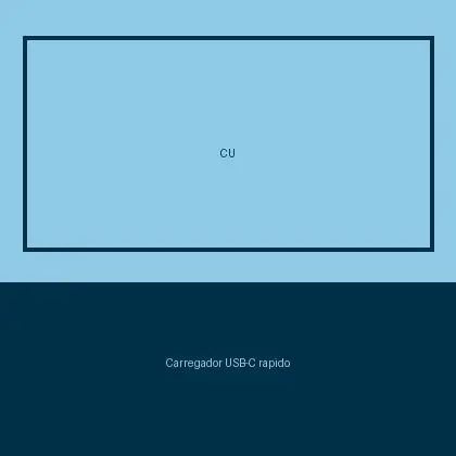 Carregador USB-C rápido
